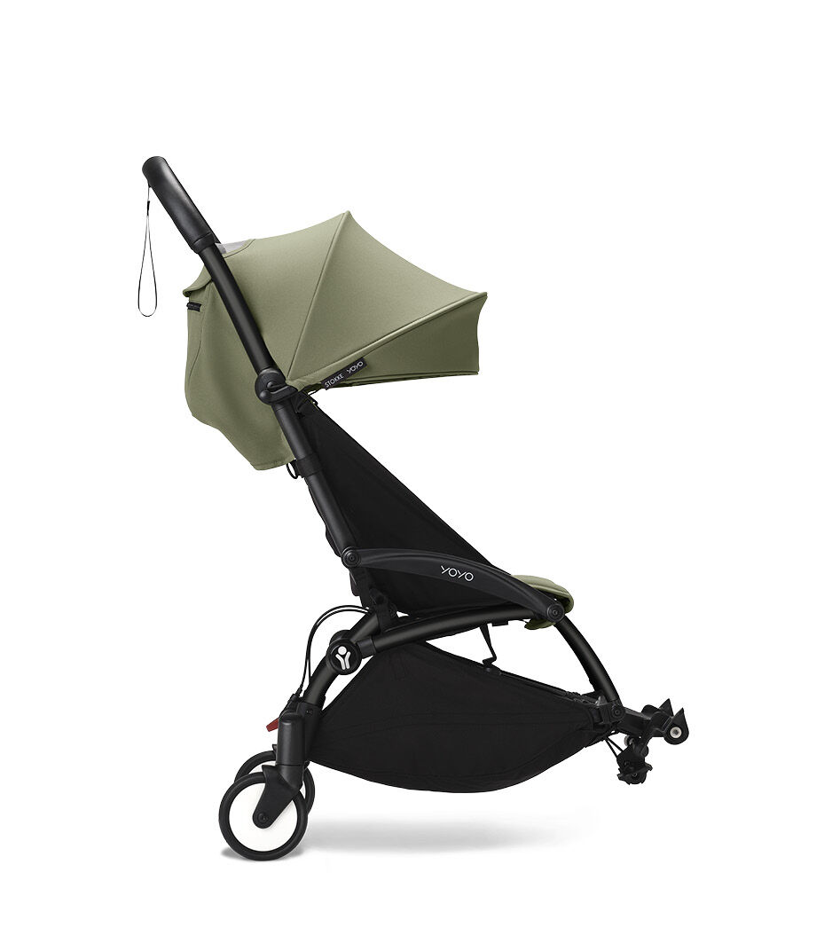 Stokke® YOYO3® 6+ Olive. Black Frame. Connect alone.